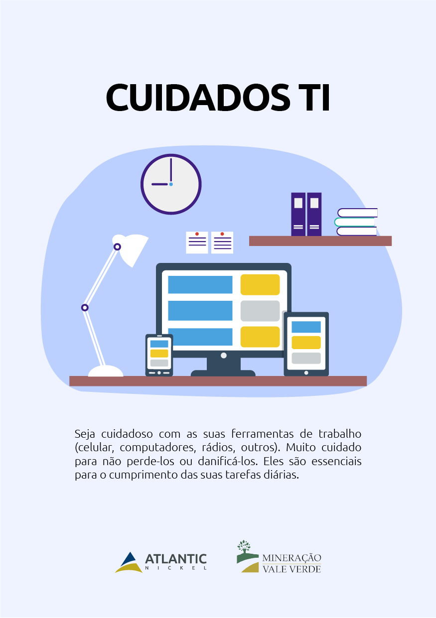 Leia mais sobre o artigo Como você cuida dos equipamentos da empresa que você usa?