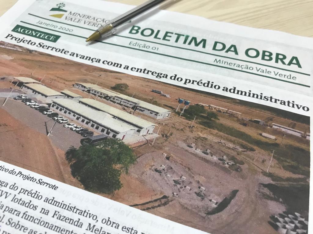 Leia mais sobre o artigo Boletim da Obra: MVV ganha mais um veículo de comunicação interna