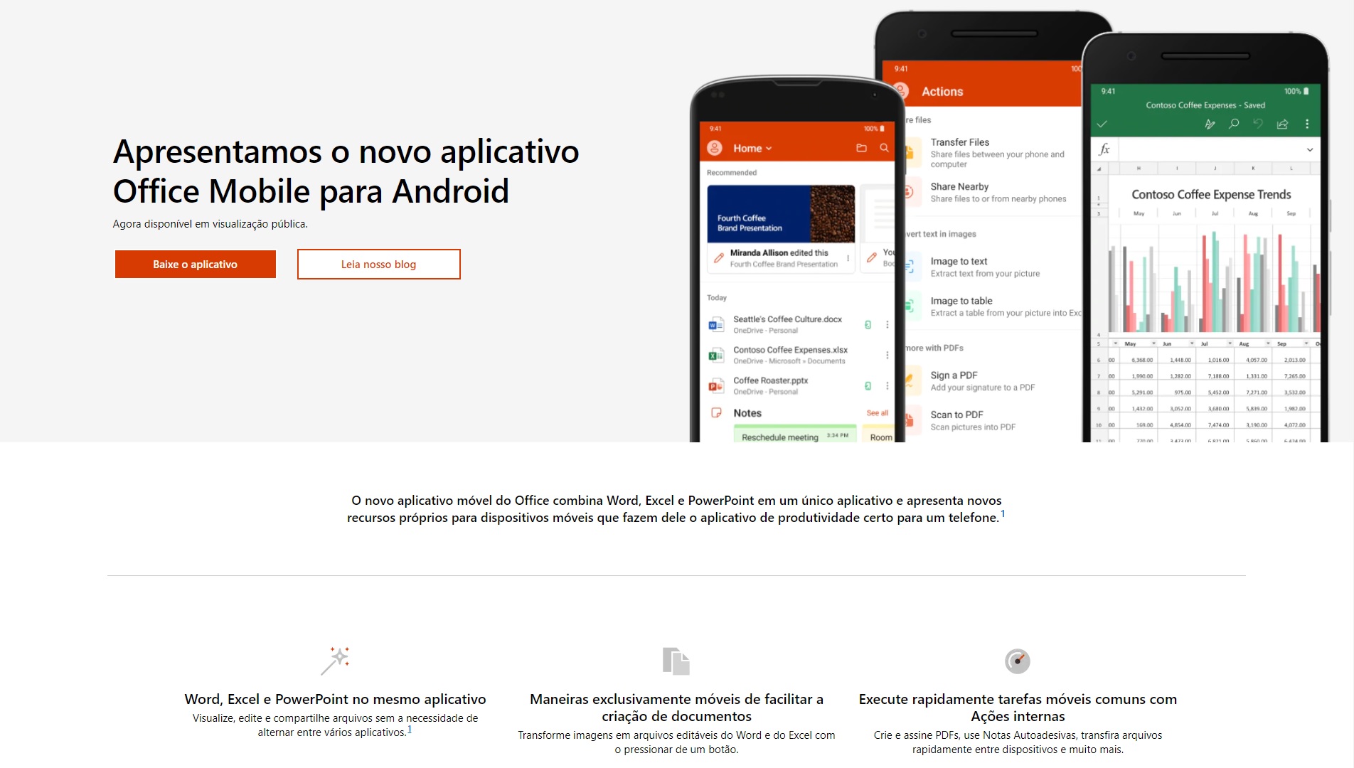 Leia mais sobre o artigo App: Microsoft lança novo Office “tudo em um” para Android