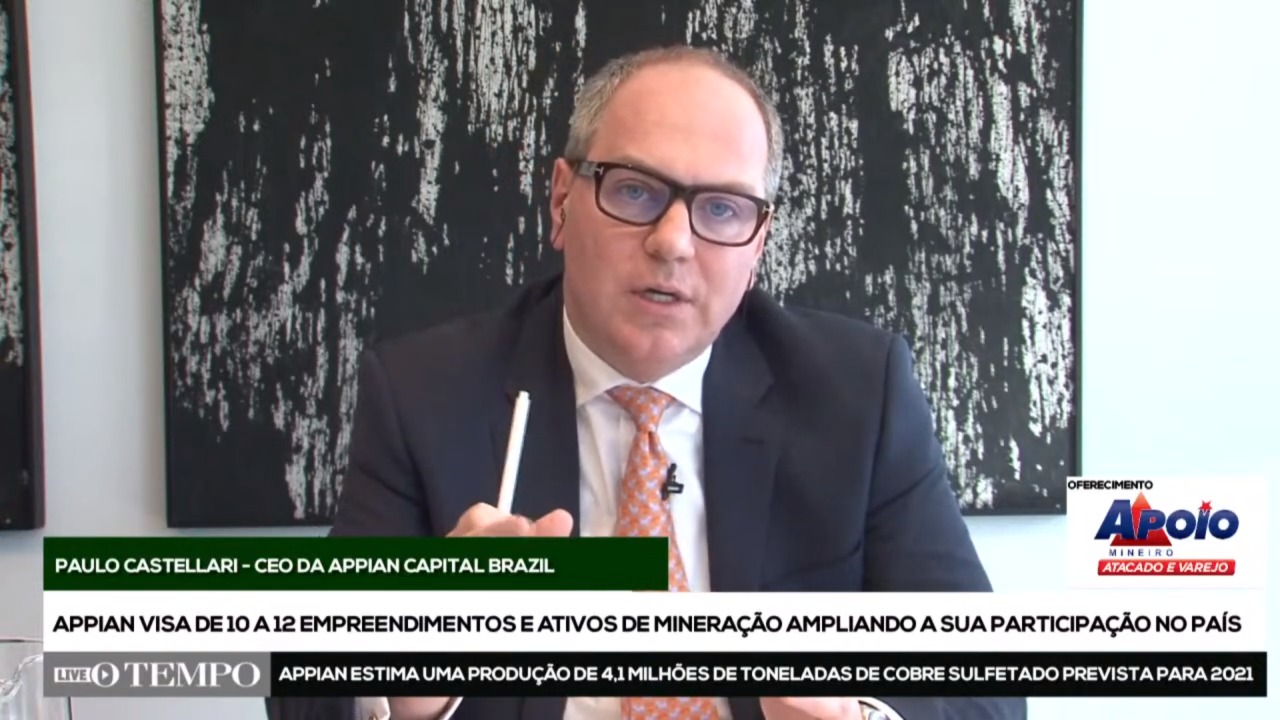 Leia mais sobre o artigo CEO da Appian Brazil participa de live sobre mineração no jornal O Tempo