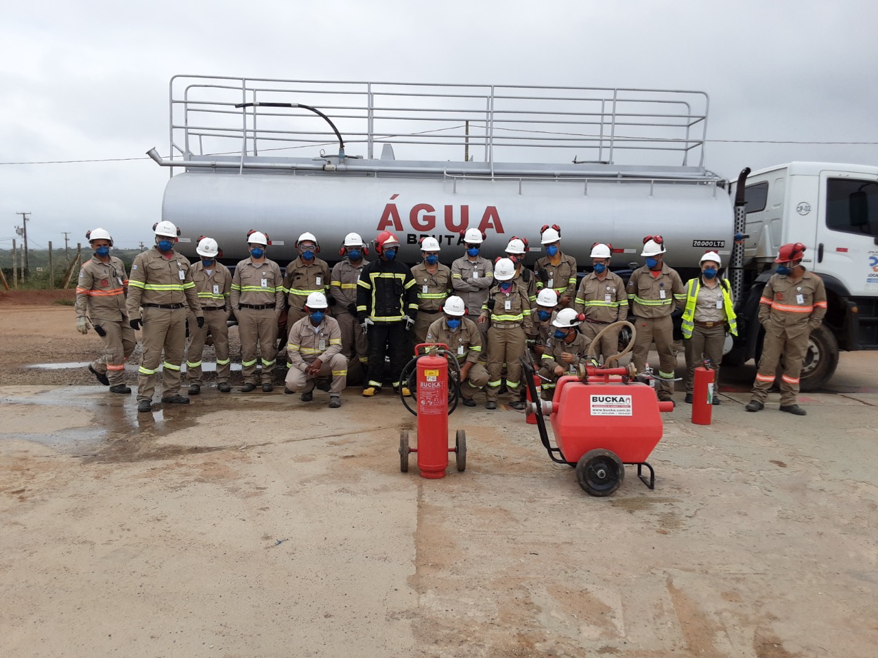 Leia mais sobre o artigo Novo treinamento da Brigada de Emergência envolve Planta e terceirizados