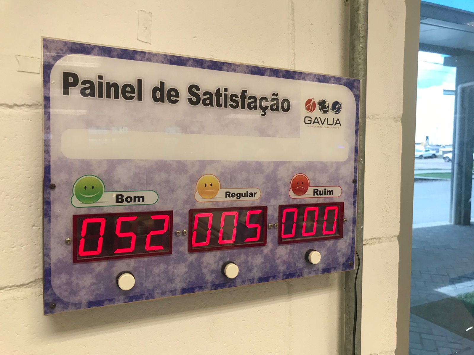 Leia mais sobre o artigo Painel de Satisfação retorna ao nosso Refeitório Principal