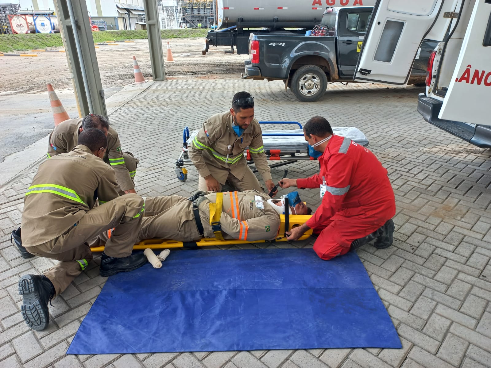 Leia mais sobre o artigo Novo treinamento para os Condutores de Emergência da Mina Serrote