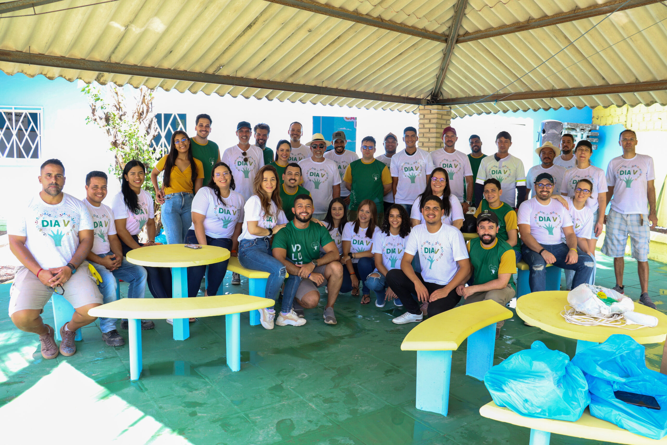 Leia mais sobre o artigo Voluntariado MVV: Dia V levar amor e serviços para o Lar São Domingos Sávio em Arapiraca