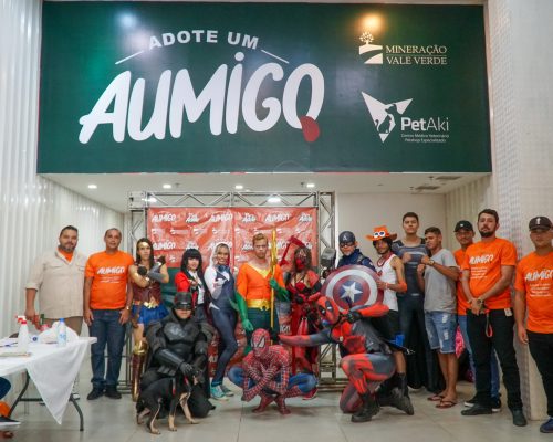 Arapiraca_AL, 09 de Março de 2024.

Appian Capital Brazil - Serrote - Mineração Vale Verde - MVV

Na imagem: Empregados da MVV e super herois no AUmigo, feira de adoção de animais no Partage Arapiraca Shopping

Imagem: CLAUDIVAN SANTOS / ZÓIO Comunicação